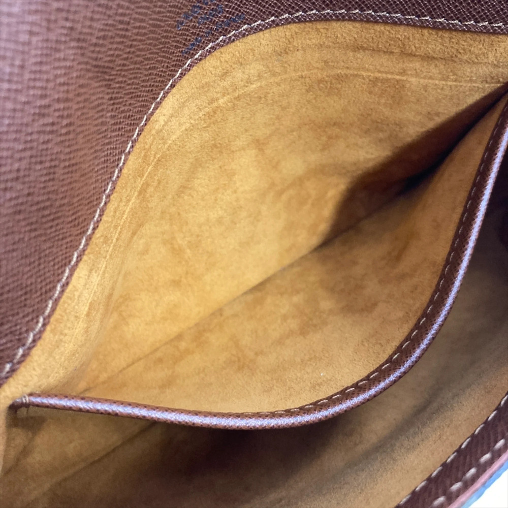LOUIS VUITTON Brown Monogram Canvas Shoulder Bag - Picture 11 of 12